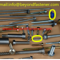 Special Screw Stud Bolts Square Head Screw Fastener